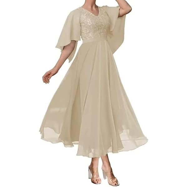 chinese dress ladies Amazon.com: Champagne Mother of The Bride Dresses Tea Length Dress for  Women Formal Dresses for Women Wedding Guest (US, Numeric, 2, Regular,  Regular, Champagne) : Clothing, Shoes & Jewelry