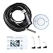 [15M/49.2ft Long Cable] 2MP HD USB Endoscope Borescope Snake Camera Waterproof Inspection Camera with 6pcs Density Adjustable LEDs