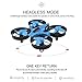 sykii RC Mini Drone H36 2.4Ghz 6Axis Gyro Headless Mode Remote Control One Key Return RC Helicopter.