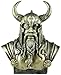 PTC 11.75 Inch King Odin Warrior God Head and Bust Statue Figurine