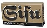 4 Boxes x 36g of Leaf Sisu Xylitol Salmiakki