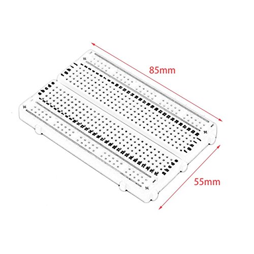 Professional Mini Solderless Breadboard 400 Contacts Tie-Points Universal Available