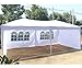 Party Tent Pop Up Canopy, 10x20 Canopy Sun EZ Up Canopy Tent Instant Folding Canopy W/Carrying Bag Waterproof