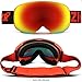 ZIONOR XA Ski Snowboard Snow Goggles for Men Women Anti-fog UV Protection Spherical Dual Lens Design