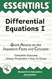 Differential Equations I (Essentials) (Vol 1)