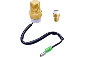 ZEEKEE Hot Light Thermal Temp Switch Sensor 3085352 Complatiple with Polaris Sportsman Magnum Scrambler Predator 400 425 500 Radiator Cooling Heat Thermostat Pump Sensor Switch