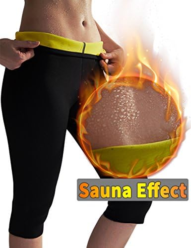 Glamours Women's Slimming Pants Body Shaper for Weight Loss Hot Neoprene Tummy Pants XXL