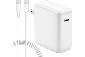 STAKYCET Mac Book Charger Mac Book Air Charger [Apple MFI Certified] 61W/87W/96W/118W Chromebook Charger USB C Power Adapter 7.2Ft Cord for Mac Book Air 16 15 14 13 inch, iPad Pro and All USB C Device