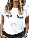 Haola Summer Fashion Women Cute Short Sleeve Printed Tops Casual T Shirt