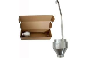 BHYIQI Portable Ford Viscosity Cup #4 Viscosity Measuring Cup with Measuring Range 70-370 CST Hole Diameter 4.10mm for Testin