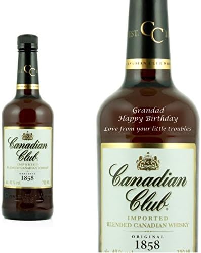Personalised Canadian Club 70cl