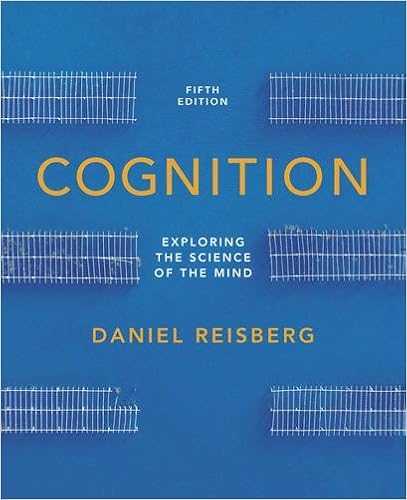 Amazon Com Cognition Exploring The Science Of The Mind Fifth Edition With Zaps And Cognition Workbook 9780393913125 Reisberg Daniel Books