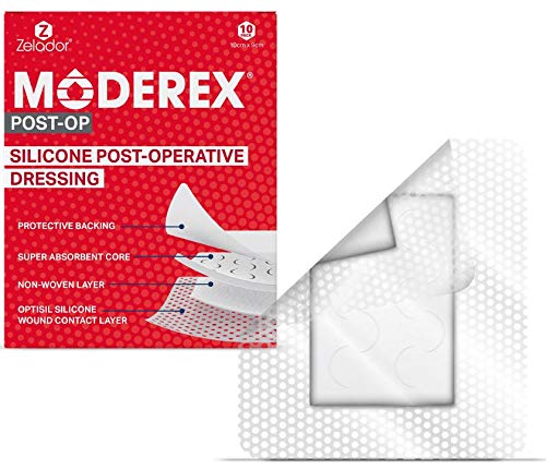 Silicone Post-Op Dressing for Wound Care After Surgical Operation (10x15cm x 10)