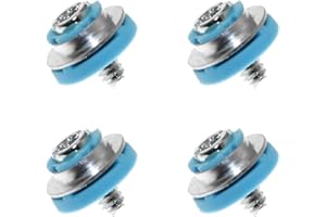 BAIRONG Hard Drive Mounting Screw 4PCS Blue Isolation Grommet Mute Mounting Screws for 3.5inch HDD DC5800 DC7800 DC7900 6005 6200 6300 Z200 6000 8000 8100 8200 8300 Z40010720 Z400101020 Z4001072010
