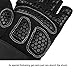 Trideer Padded Workout Gloves for Men - Gym Weight Lifting Gloves with Wrist Wrap Support, Full Palm Protection & Extra Grips for Weightlifting, Exercise, Cross Training, Fitness, Pull-up