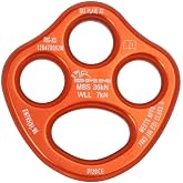 DMM 62 x 62 x 8mm Bat Rigging Plate, X-Small, Orange