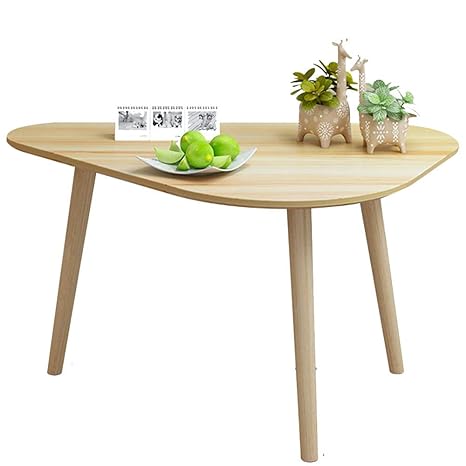 Table Xia Home Modern Coffee Decoration Side With Wooden Legs For