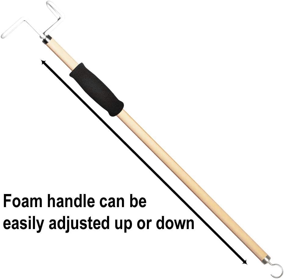 27 Inch Long Dressing Stick with Foam Handle: Health & Personal Care