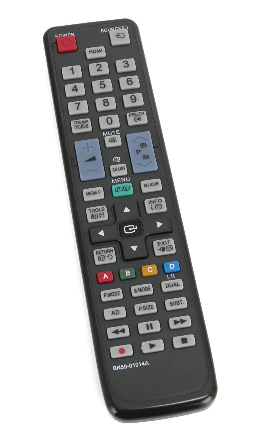 BN59-01014A Remote Control Replace - VINABTY Remote Control for Samsung LE37C535F1W LE46C550J1W UE19C4000PW UE26C4000PW UE22C4000 LE32C550 LE40C570 LA37C550J1M PS50C530 LE40C575J1S PS50C535C1W TV