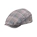 Wholesale Fashion Plaid Ivy /Flat /Scally / Driving Caps (Blue Plaid, Size Medium) - 3373