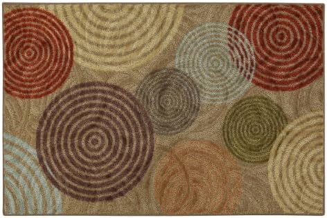 Mohawk Home Solar Circles Multi Rug, 30-Inch by 46-Inch