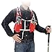 LANZON 2L Hydration Pack (NO Bladder), Marathon Running Vest, Hiking Cycling Backpack (2L Hydration Vest (NO Bladder) - Red)