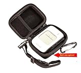 DSAll Hard Case Travel bag for Portable bp monitor Omron BP652N 7 Series Wrist Blood Pressure Monitor-belt hanging(for Medical Pros+Mesh pocket+Adjustable handle+2 side Zipper+Carabiner