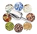 StillCool 5 Ounce Bar Ice Scoop, Dry Bin Scoop, Dry Goods Scoop, Candy Scoop, Spice Scoop, Commercial Grade Metal Food Scoop for Kitchen Bar Buffet Party Wedding - Set of 5