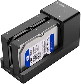 Caja De Disco Duro, 2.5 3.5 USB 3.0 A SATA HDD Adaptador con El Clon De