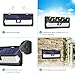 InnoGear Upgraded Solar Lights Outdoor Motion Sensor Wall Light Auto On/Off with 3 Modes Outdoor Waterproof Security Lights Night Light for Wall Fence Deck Yard Garage Driveway, Pack of 2