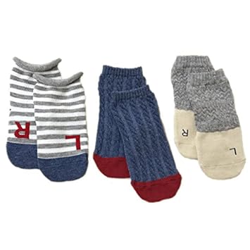 Amazon 日本製 ベビー ソックス 靴下 3足セット デニムset 日本製