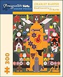 Charley Harper: Biodiversity in the Burbs (Pomegranate Kids Jigsaw Puzzle)