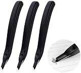 Early Buy 3Pcs Magnetic Staple Remover Rubberized Puller Blue Black