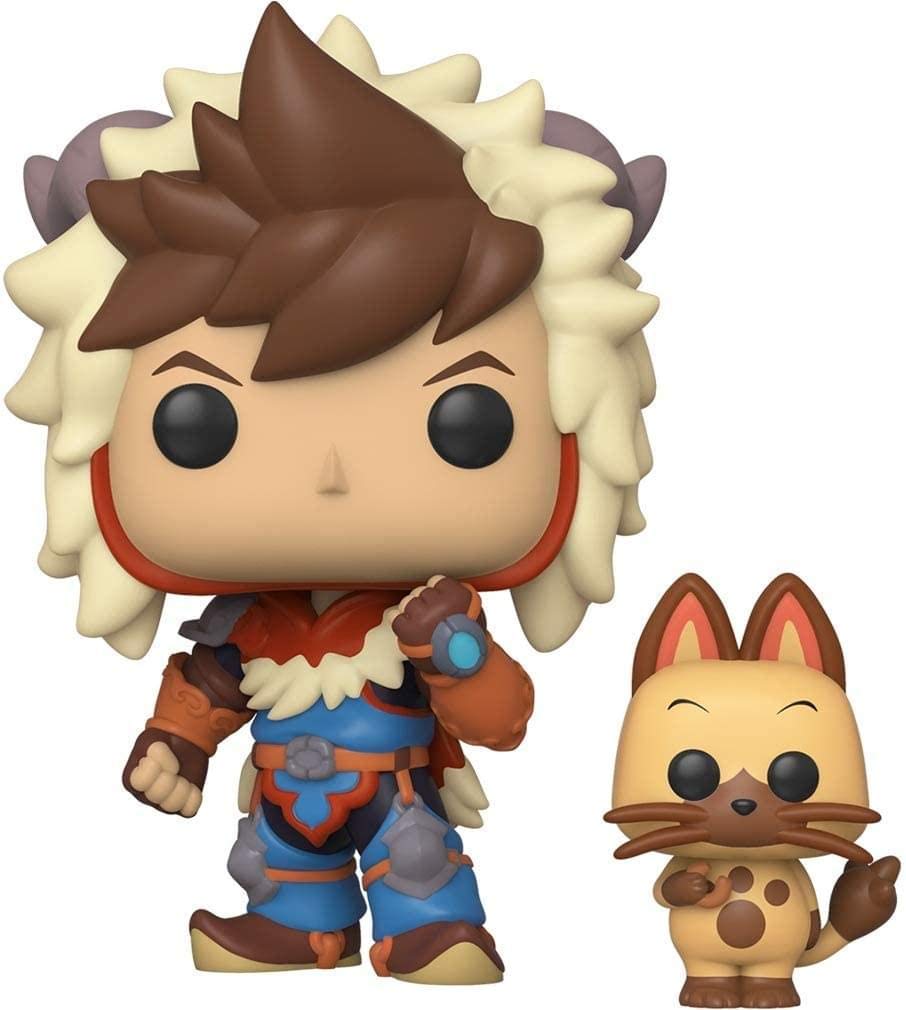 Funko POP! Buddy: Monster Hunter- Lute w/Navirou, Multicolour, Standard, 46936