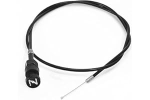 Autory Motorcycle Push Pull Choke Control Cable, Choke Throttle Cable ATV Carburetor Choke Cable Damper Line Wire Compatible for Yamaha PW50 50PY Honda Suzuki Motorcycle Pit Dirt Bike