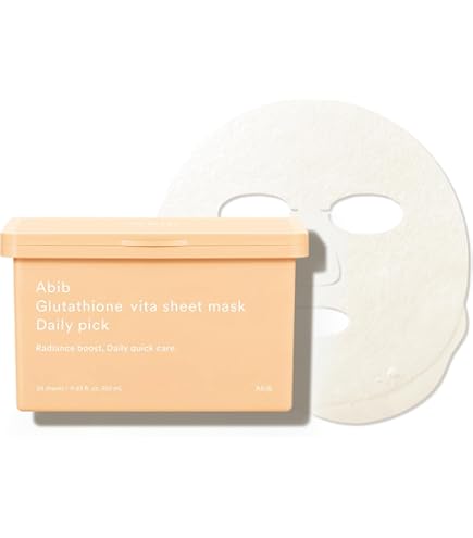 abib glow collagen mask glutathione film 😍Which viral peel-off mask are you choosing to add to your routine?  @medicube_global_official, @mixsoon_official + @abib.global have got the  goods to amp up skin brightness and plumpness main image 1