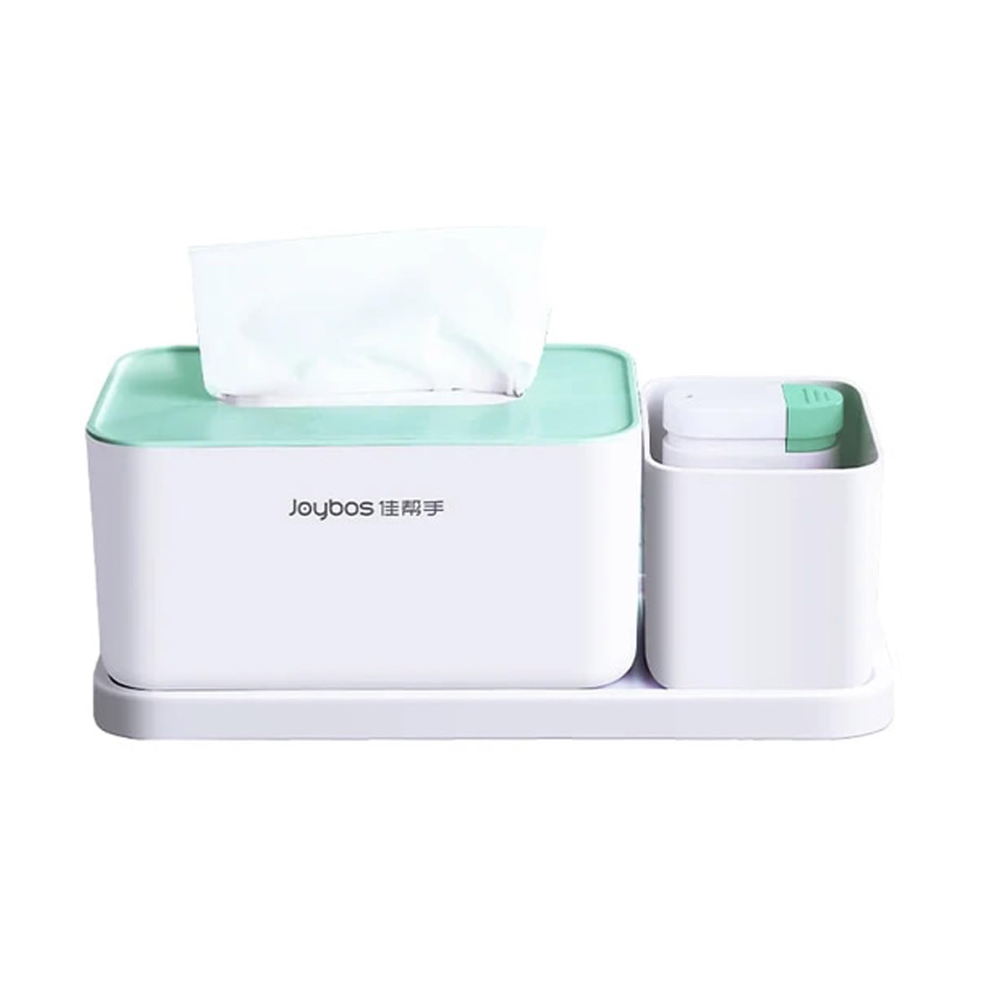 Cyan Table Tissue Holder Storage Box