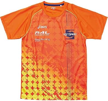 Amazon Co Jp Asics アシックス Xx3l ランニンググラフィックｔシャツ メンズ ランニングウェア 半袖22マンダリン L スポーツ アウトドア