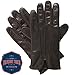 isotoner Men's Smartouch Stretch Glove with Leather Palm
