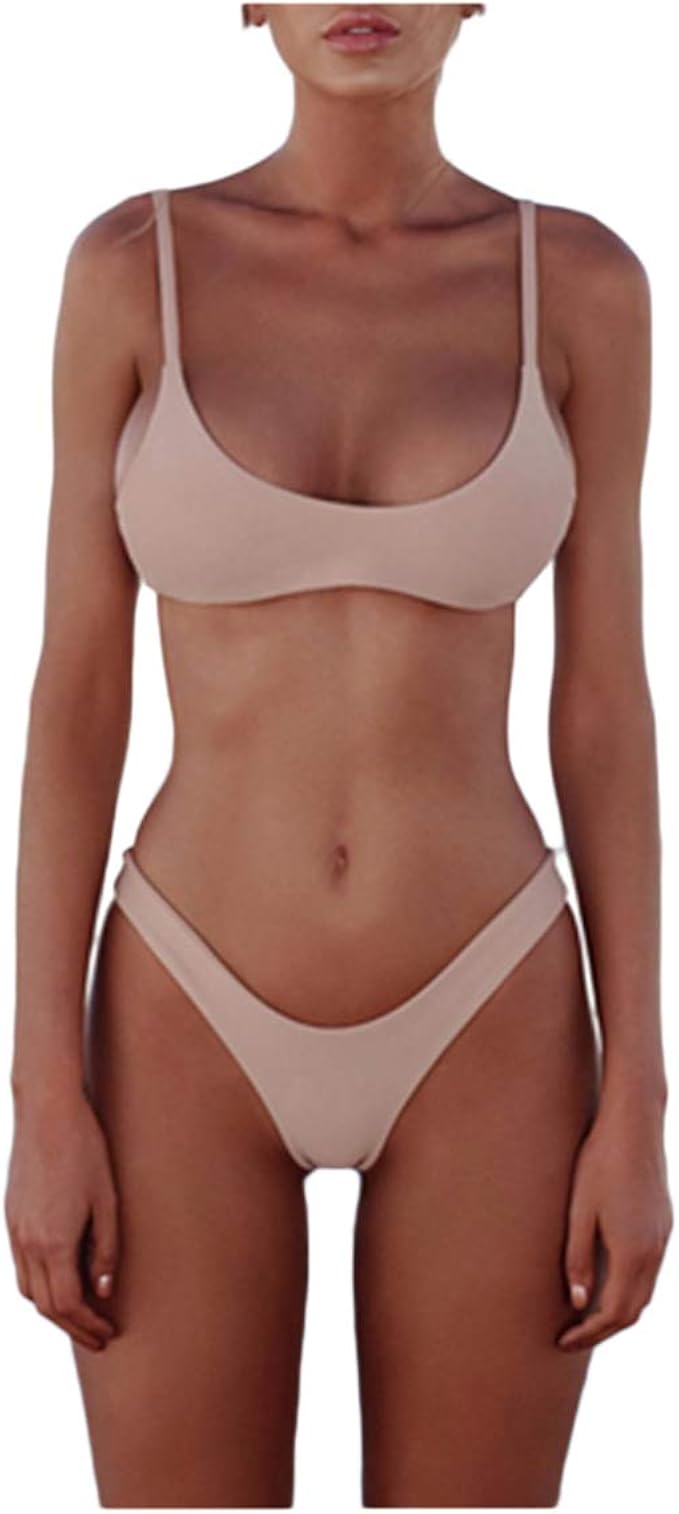 high leg string bikini