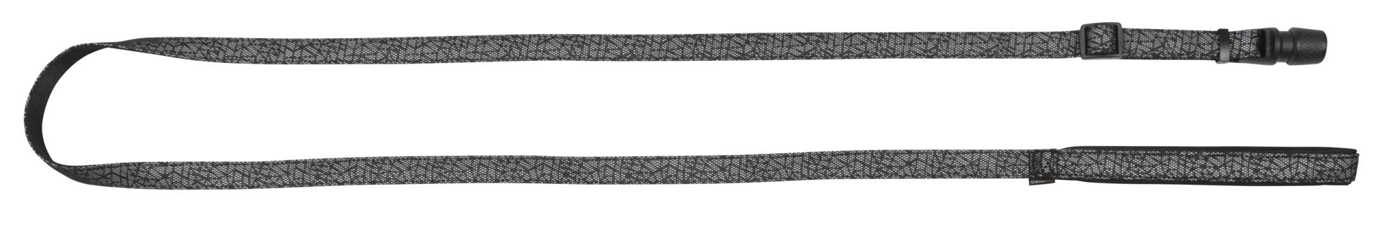 GOLEYGO flat dog leash, brightly reflective, size M 1.4-2m, secure magnetic lock, incl. Adapter pin, dog leash for small and large dogs up to 60kg, maximum load 200kg