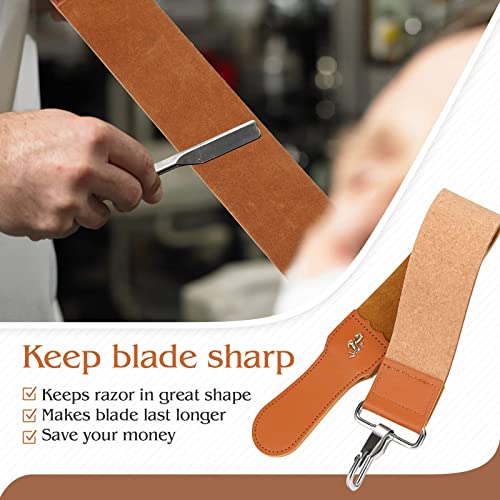 Straight Razor Strop Leather Sharpening Strap Barber Leather on Galleon Philippines