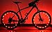 BRIONAC Bike Wheel Lights LED Bike Spoke Decoration Automatic Lighting Light Sensitive Feature Added Waterproof Bicycle Tire Lights with Batteries Included Ultra Bright