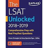 LSAT Unlocked 2018-2019: Proven Strategies For Every Question Type + Online (Kaplan Test Prep)