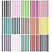 Colored Hot Glue Sticks for Hot Glue Gun 15 Colors 75 Pcs 7* 100mm Full Size Opaque Color Mini Hot Glue Sticks Hot Melt Glue Gun Stick Bulk Purple Black Yellow Pink Red Purple for DIY Art Craft Repair