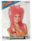 Forum Novelties Women's Pizazz 80's Punk Rocker Costume Wig, Pink, One Size