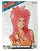 Forum Novelties Women's Pizazz 80's Punk Rocker Costume Wig, Pink, One Size