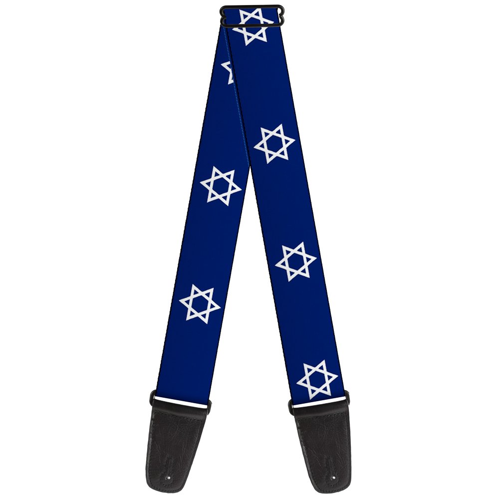 Buckle-Down GS-W31941 "Star of David" Guitar Strap