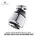 Aerator for Kitchen, Bathroom Faucet, 2 Function Swivel Sprayer, Water Saving Flow 1.5 GMP, Polished Chrome, Black
