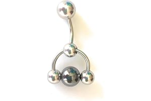 PODOL STAR Hematite 3 Balls Horseshoe Reversible VCH Door Knocker with Heavy Ball for Extra Pressure.